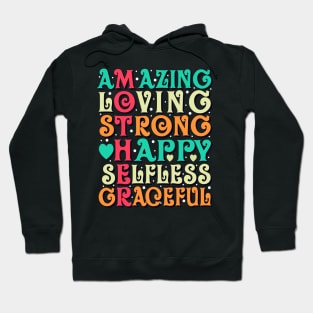 Amazing Mother Love Inspirational Mom Quote Hoodie